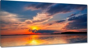 Vászonkép 115x55 Naplemente Trópusok