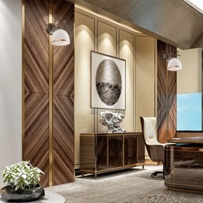 Fali lámpa RETRO II 1xE27/60W/230V arany patinás