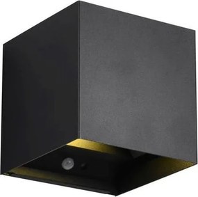 TRIO R27759132 TALENT Modern Kültéri Fali Lámpa Fekete LED IP44