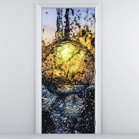 Fotótapéta ajtóra - Víz (95x205cm)