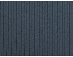 Sötétkék kordbársony kanapé modul (variálható) Nihad modular – Bobochic Paris