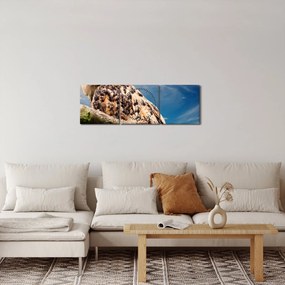 Kép - Bagoly (órával) (90x30 cm)