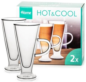 4Home Latte Elegante Hot&Cool thermo  pohár 230 ml, 2 db