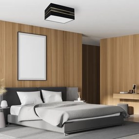 Mennyezeti lámpa ULTIMO 2xE27/60W/230V fekete