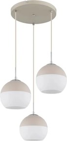 Globo 15999-3HR - RAGUSA kábeles csillár 3xE27/60W/230V