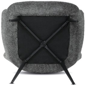 Fülkés fotel GREY2, szürke