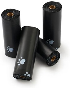 Fekete macskaürülék zacskó szett 4 db-os 11x18 cm Biala – Rotho