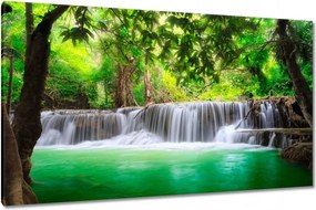 Vászonkép 120x70 Tájkép vízesés