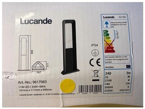 Lucande Lucande - LED Kültéri lámpa SECUNDA LED/11W/230V IP54 LW1236