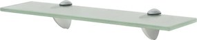 vidaXL lebegő polc üveg 40x10 cm 8 mm