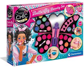 Crazy Chic Butterfly szépségápoló készlet Clementoni