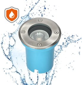 Kültéri beépíthető lámpa ENTRADA2 1xGU10/50W/230V IP65