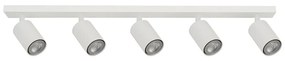 Spotlámpa ZOOM 5xGU10/25W/230V fehér