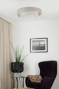 Brilagi - LED dimmelhető lámpatest DOVER SHINE LED/24W/230V szürke/krémszínű + távirányító