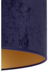 Duolla - Asztali lámpa ROLLER 1xE14/15W/230V átm. 20 cm kék/arany