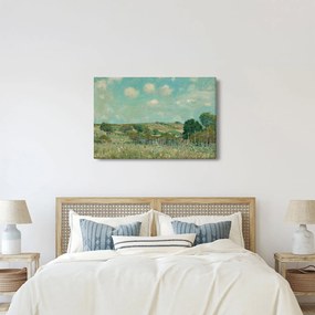 Kép - Alfred Sisley,  Meadow, reprodukciók (90x60 cm)