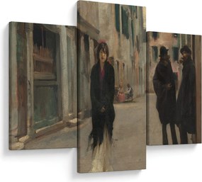 Kép - John Singer Sargent, Street in Venice, reprodukciók (90x60 cm)