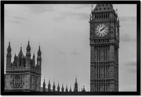 Poszterek keretben 60x40 London Piros busz