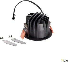 SLV 1003824 NUMINOS DL S Fürdőszobai Beépíthető Lámpa Fehér, Fekete LED IP44