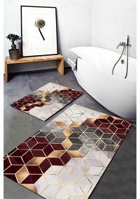 Fürdőszobai kilépő szett 2 db-os Optic2 - Mila Home