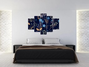 Kép - Őszi virágok (150x105 cm)
