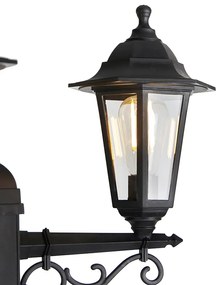 Okos kültéri lámpás fekete 3 izzós, Wi-Fi ST64-gyel - New Haven