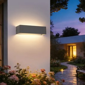 Brilagi -LED kültéri fali lámpa DONNANI LED/12W/230V 30 cm antracit IP44