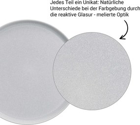 CASA NOVA tálka 600ml, 4 db-os készlet, világosszürke
