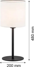 Argon HILARY 4081 Asztali lámpa 1x15W/E27 IP20