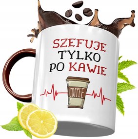 Bordó Bögre Főnöknek Születésnapi Ajándék fényképes nyomtatással