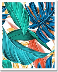 Poszterek keretben 40x50 Levelek kompozíció