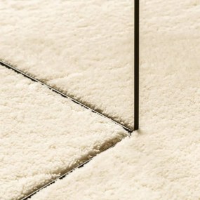 HUARTE krémszínű rövid szálú puha és mosható szőnyeg 200x280 cm