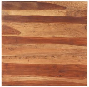 tömör akácfa asztallap 25-27 mm 80 x 80 cm