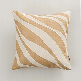 Juta Wave párnahuzat 45x45 cm barna