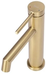 REA-B5316 - FOSS mosdócsaptelep, 20,5 cm, szálcsiszolt arany