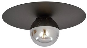 Mennyezeti lámpa SOLAR 1xE14/10W/230V fekete/szürke