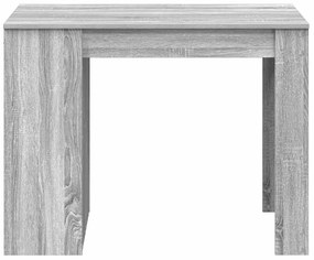 íróasztal fiókkal és polccal szürke sonoma 102x62x77,5 cm