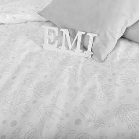 EMI Sea szürke pamut ágyneműhuzat