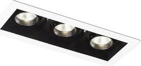 RENDL BONDY III süllyesztett lámpa fehér 230V LED 3x7W 24° 3000K