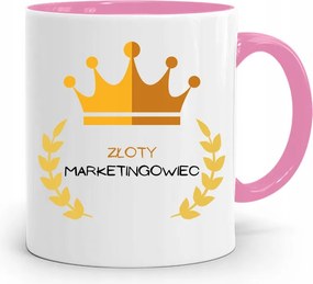 Marketingeseknek Marketing Bögre Rózsaszín Ajándék fényképes nyomtatással