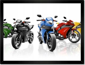 Poszterek keretben 40x30 Motorkerékpár Motorkerékpárok