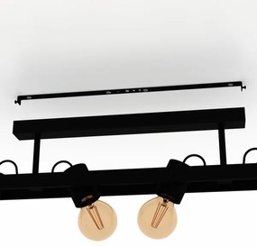 Eglo 43847 - Spotlámpa PLIMSOLL 4xE27/15W/230V