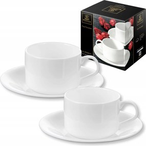 2 db-os Porcelán kávéscsésze szett ajándék 160 ml Wilmax