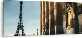 Kép a Trocader térről, Párizs (120x50 cm)