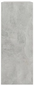 2 szintes betonszürke forgácslap könyvszekrény 80x30x76,5 cm