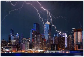 Poszterek 185x125 New York éjszaka