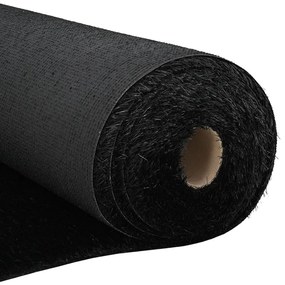 vidaXL Mesterséges Fű Fekete 10x1 m