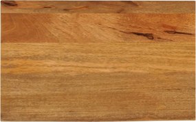 vidaXL tömör mangófa természetes élű asztallap 60 x 40 x 3,8 cm