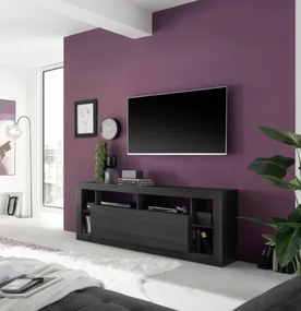 RIMINI TV-állvány fekete kőris