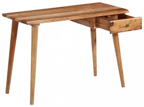 tömör akácfa íróasztal 110 x 50 x 76 cm